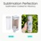 MakerFlo 20oz Skinny Glitter Sublimation Tumbler – Shimmer Glossy Finish, Double-Wall Vacuum Insulated, Splash-Proof Lid, Straw & Gift Box – Customizable with Sublimation or UV DTF